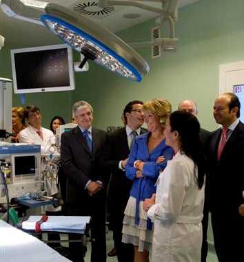 La Presidenta Esperanza Aguirre inaugura el Hospital de Torrejón 