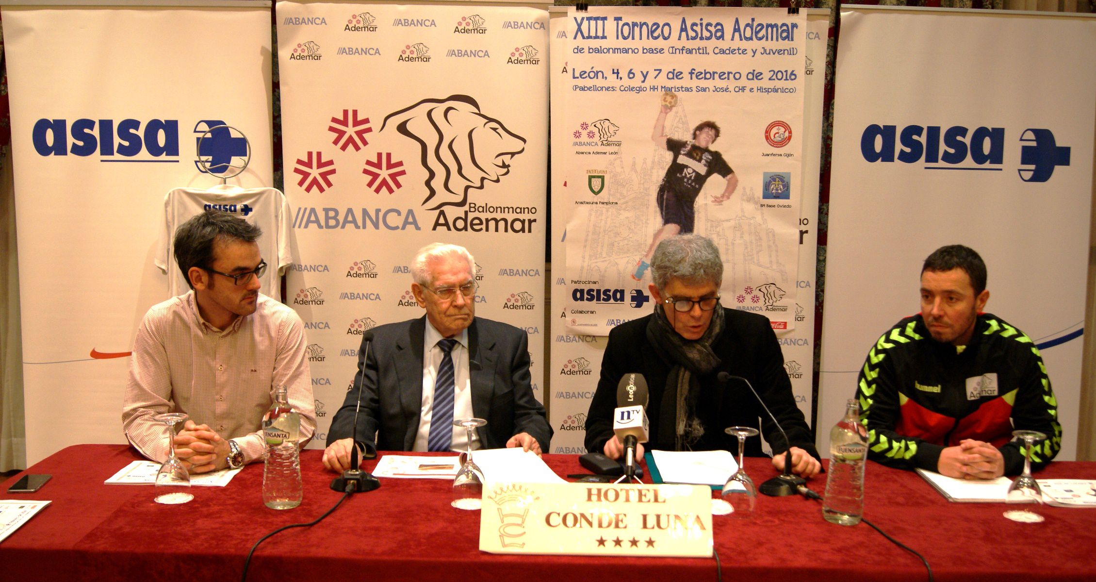 El Torneo ASISA Ademar reúne al  futuro del balonmano español