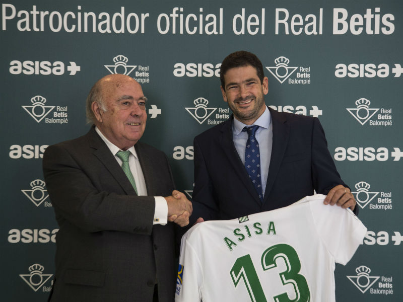 ASISA, nuevo proveedor de salud del Real Betis