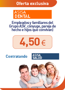 Asisa Dental solo 4,50€