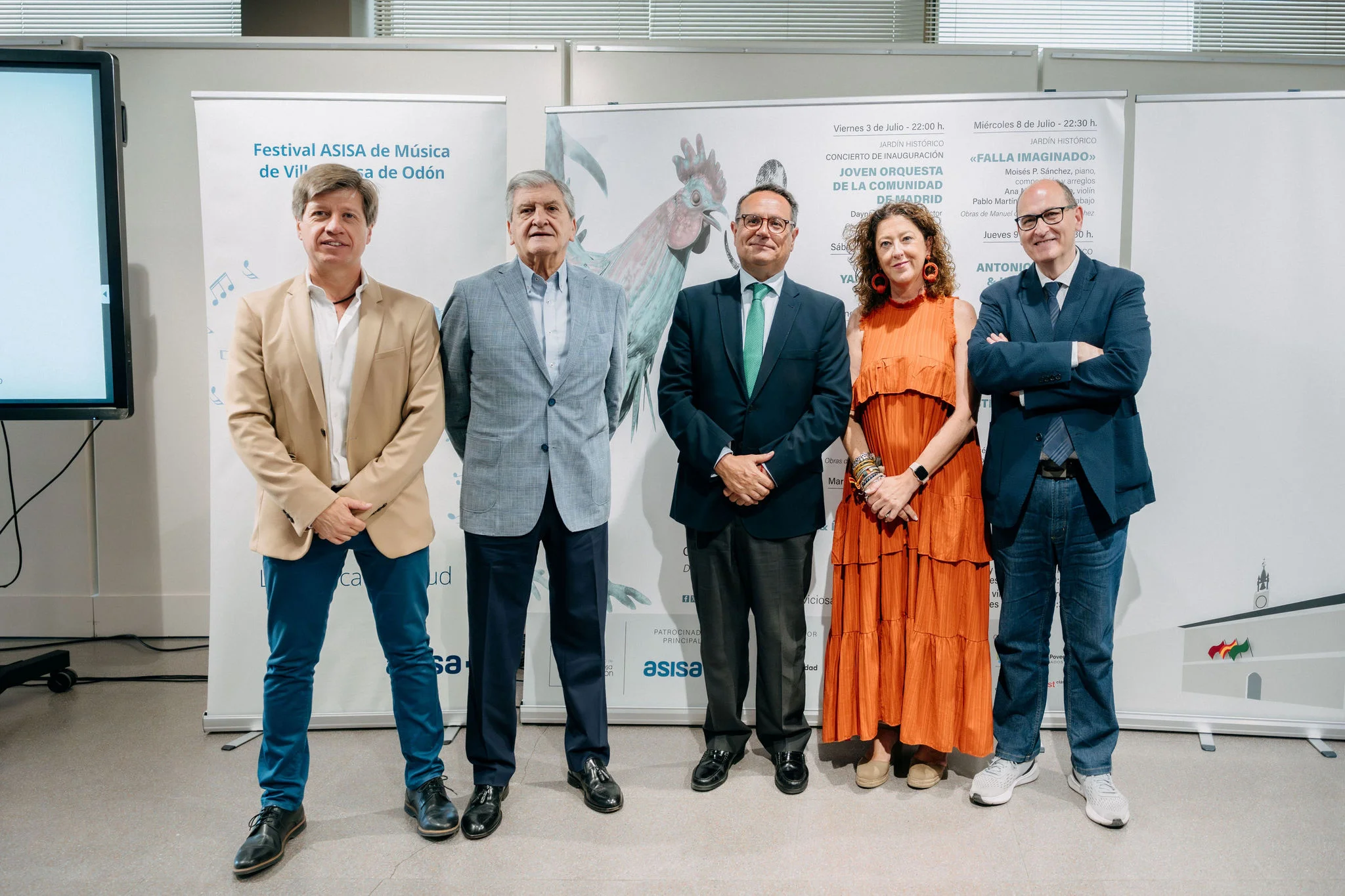 presentación festival Villaviciosa de Odón 