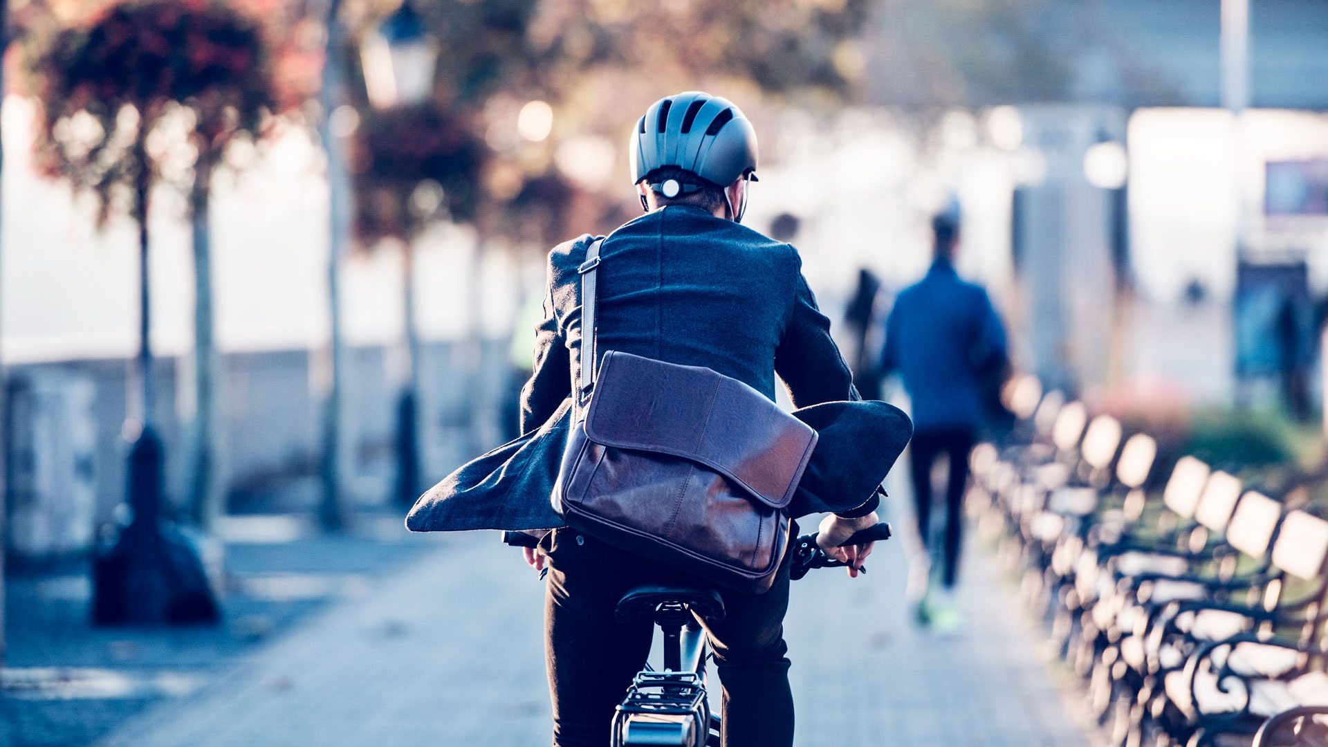 circular en bicicleta por la ciudad