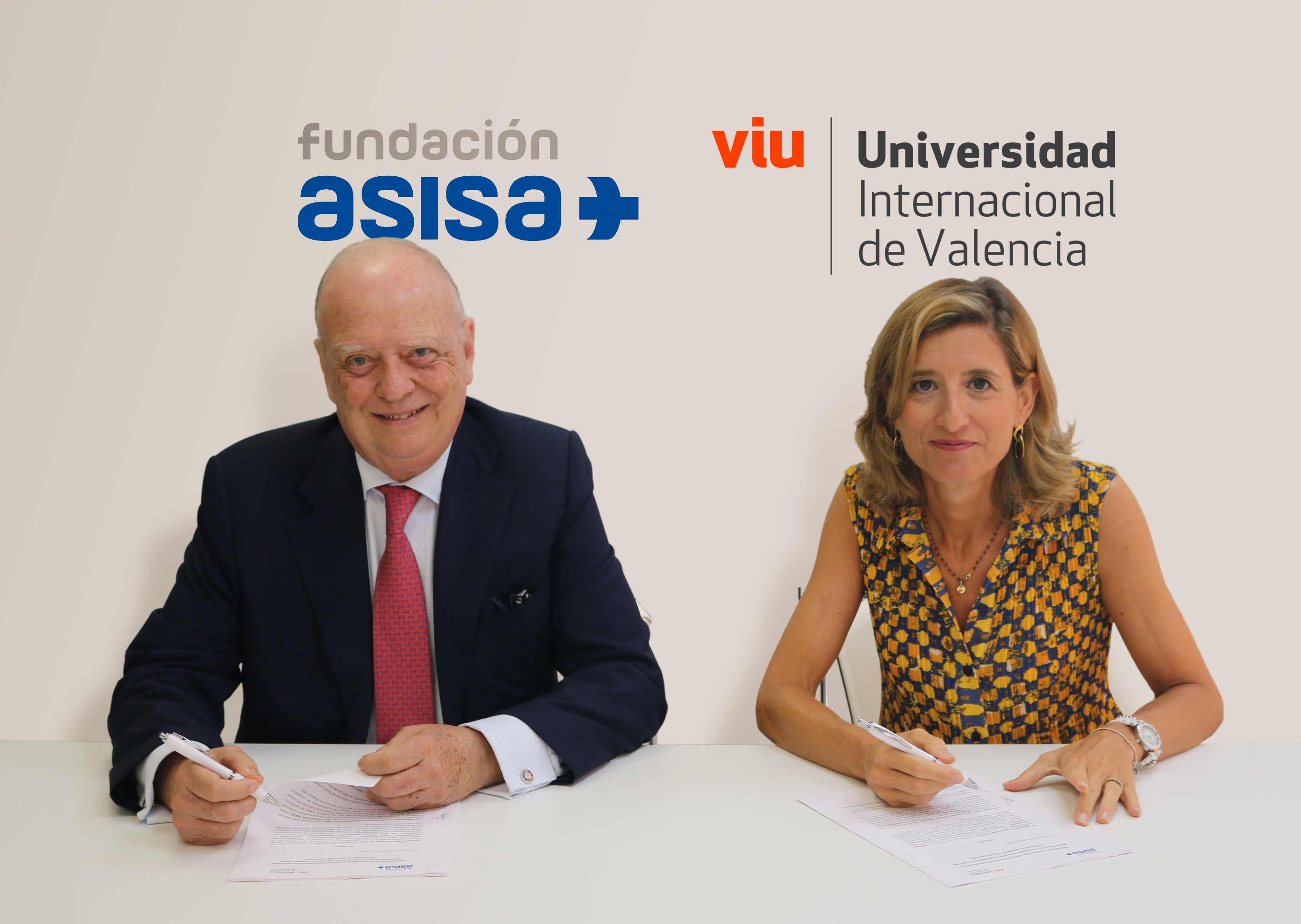 La Universidad Internacional de Valencia y Fundación ASISA unen fuerzas para mejorar la formación en el ámbito de la salud
