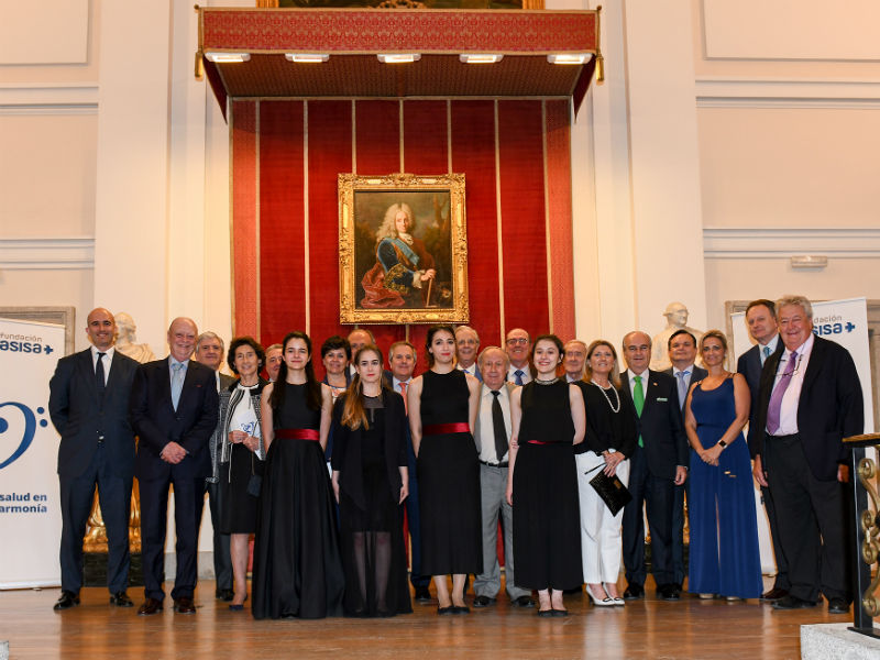 La Fundación ASISA lleva la música de la Fundación Albéniz a la Real Academia de Bellas Artes de San Fernando