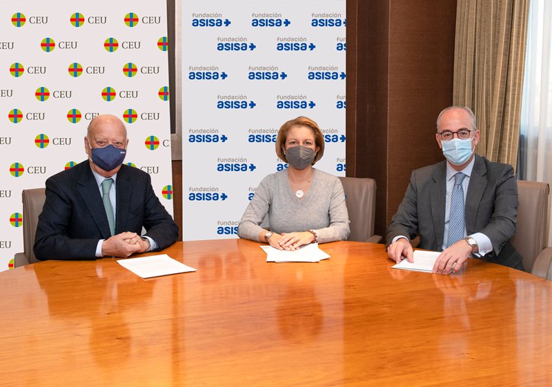 La Fundación ASISA y la Universidad CEU San Pablo firman un convenio para el desarrollo de formación en el Hospital Universitario HLA Moncloa 