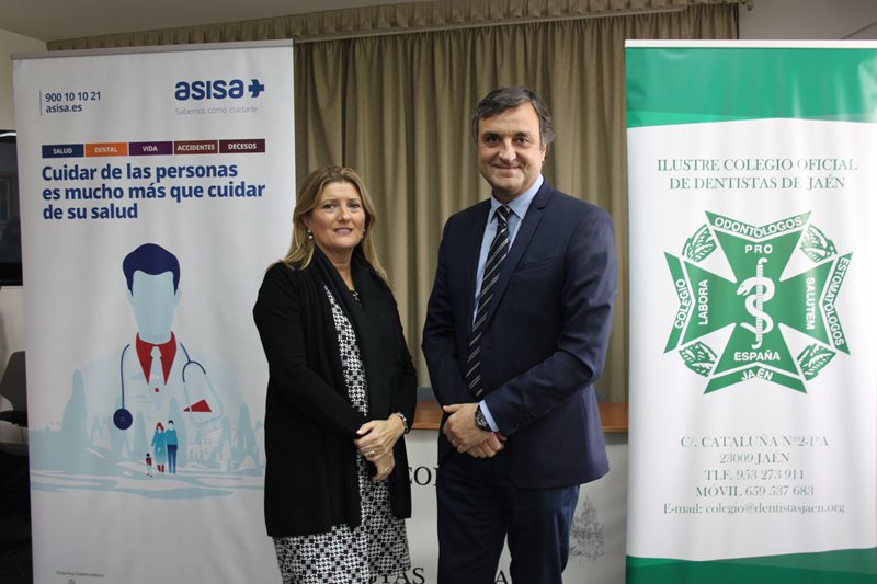 ASISA y el Colegio de Dentistas de Jaén firman un acuerdo de colaboración