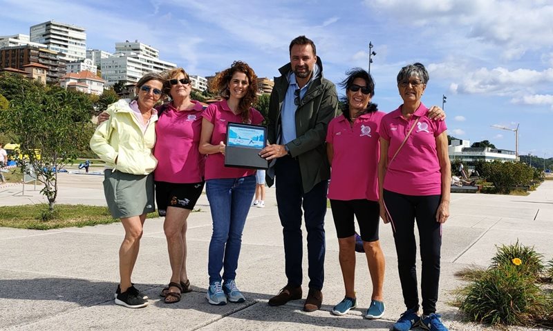 El Club Estelas Rosas recibe el Premio Fundación ASISA a la Tranquilidad en el Deporte de Cantabria 2022