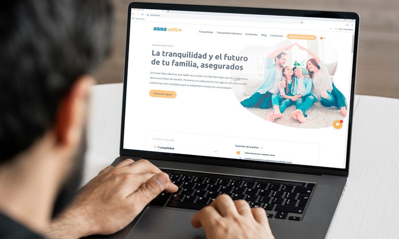 ASISA Vida lanza su nueva web, que simplifica la contratación on line